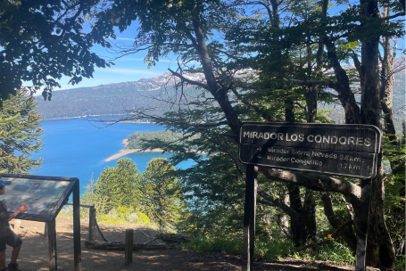 Vista a Mirador los Cóndores, Parque Nacional Conguillío