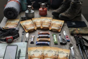 Articulos necesarios para un trekking de 3 días junto a Lioexplora Alimentos