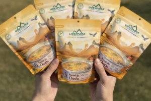 Paquetes de comidas liofilizadas Lioexplora para expediciones